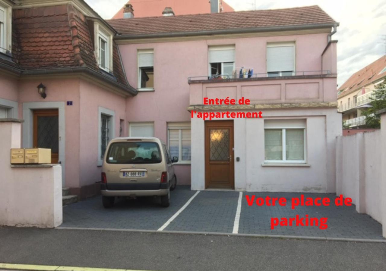 Gruenewald Colmar - Studio 2 Pers - Parking 외부 사진